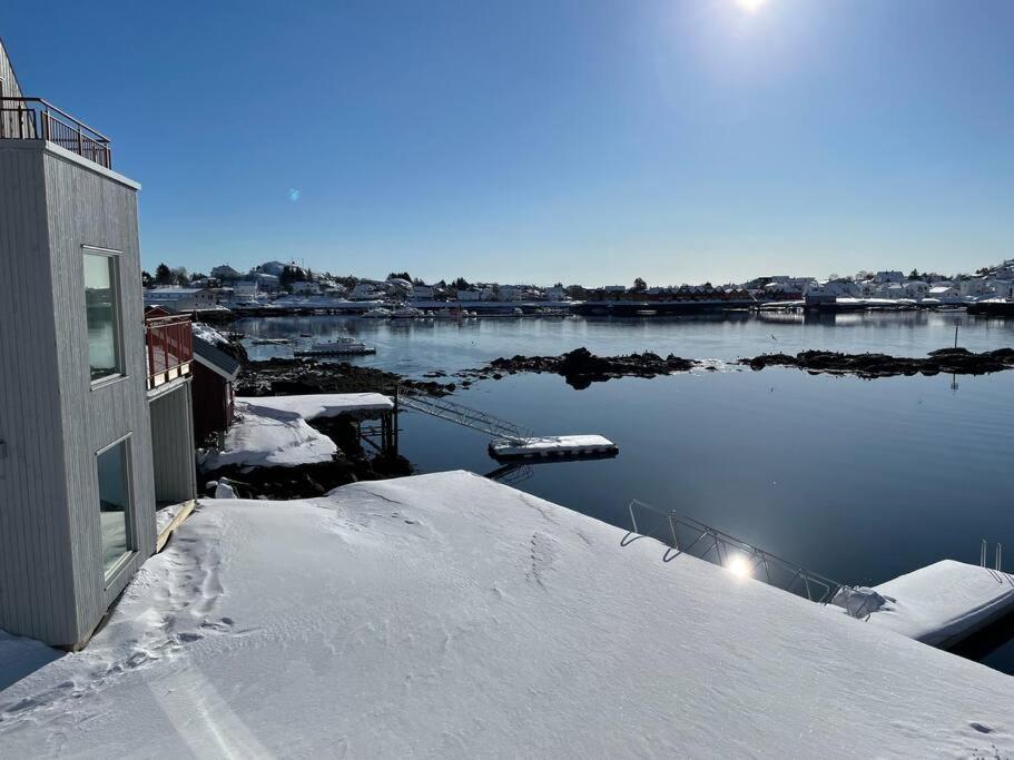 בלסטאד #Lofoten Leilighet Ved Sjoen מראה חיצוני תמונה